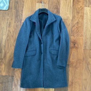 Like new Theory long coat.